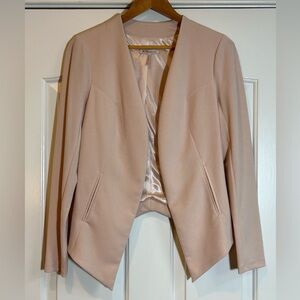 BCBGeneration Blush Pink Women's Blazer/Jacket in Tuxedo Style Size S